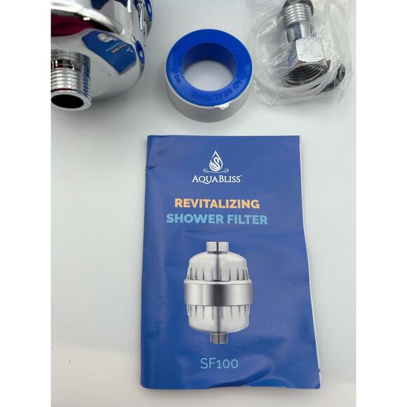 NEW UNOPEN BOX AQUA BLISS REVITALIZING SHOWER FILTER SF100 - Picture 10 of 16
